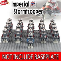 21pcs Imperial Stormtrooper Captain Rex clone Troopers Star Wars Minifigure - £26.09 GBP