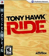 Tony Hawk Ride Sony Play Station 3 Video Game Disc Only Sports PS3 No Skateboard - £5.13 GBP