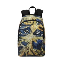 Tardis Explosion All-Over Print Adult Casual Waterproof Nylon Backpack Bag - £35.97 GBP