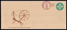 1992 US Postal Stationery Cover -SC# U572, 13c, Queen City, Cincinnati, Ohio C18 - £2.31 GBP