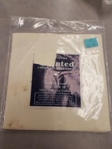 Vtg MCG Textiles 14 CT BABY BLUE AIDA Cross Stitch Fabric 12&quot; x 18&quot; 30cm... - £5.29 GBP