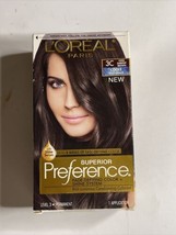 L&#39;Oreal Paris Superior Preference Permanent Hair Color 3C Cool Darkest Brown - £11.98 GBP