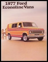 1977 Ford Econoline Van Brochure, E 100 150 250 350 - $11.35