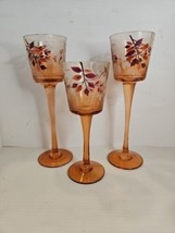 Set Of 3 Yankee Candle Stem Votive Candle Holders - £22.46 GBP