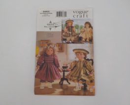 Vogue Craft Pattern #9965 18&quot; Fashion Doll Collection Party Dresses Uncut 1998 - £15.89 GBP