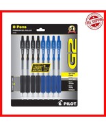 G2  Gel Roller Pens - Extra Fine Point 0.5mm, Pack of 8 in Black &amp; Blue - $26.15 CAD