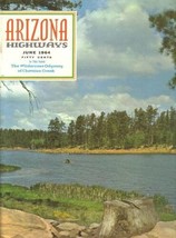 1964 JUNE  ARIZONA HIGHWAYS  STORY OF THE BUFFALO - $27.00