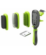 Pet Life ® &#39;Conversion&#39; 5-in-1 Grooming Pet Comb Brushes - £23.38 GBP