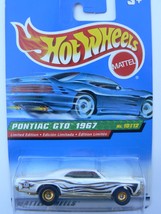 Hot Wheels Treasure Hunt Series Pontiac GTO 1967 Variant Card 2000 #050, No. 10  - £21.53 GBP