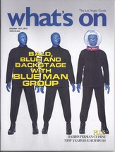 Blue Man Group  @ Whats On Las Vegas Magazine Dec 2010 - £3.95 GBP