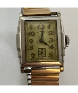 Illinois Baronet White Gold 21j Man’s Wristwatch Model #220 601 Movement... - $16,294.26 MXN