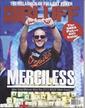 GREG MERSON @ BLUFF Las Vegas Poker Magazine DEC 2012 - £7.82 GBP