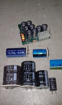 8FF61 Assorted Capacitors, 15 Pcs, Untested, Very Good Condition - $4.88