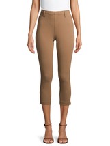 Time &amp; Tru Women&#39;s Capri Jeggings Toasted Brown Size X-Small (0-2) NEW - £13.50 GBP