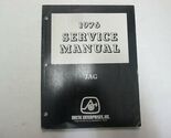 1976 Artico Gatto Jag Motoslitta Servizio Riparazione Shop Manuale 0153-... - $59.90