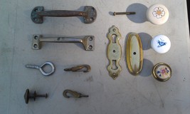 7VV28 Assorted Brass Hardware With Other, Good Condition - $15.88