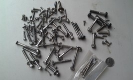 7KK27      STAINLESS STEEL HARDWARE ASST (NUTS, BOLTS, WASHERS, ETC),  1... - $5.83