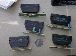 8GG55 5PK Of Integrated Circuits From Big Screen Tv, Untested, Good Condition - $18.59