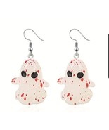 Glow In The DARK Ghost Halloween Jewelry Earrings NEW - $9.95