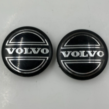 Volvo Rim Wheel Center Cap Set Black OEM H01B27062 - £50.20 GBP