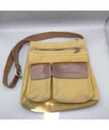 FOSSIL Expedition Company No 10552 Canvas Leather Messenger Crossbody Tr... - $27.73 CAD