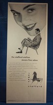 Vintage Revue Annonce Imprimé Design Publicité Stafford Robes - $29.43