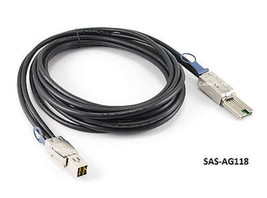10Ft Mini-Sas 26-Pin Sff-8088 To Mini-Sas 36-Pin Sff-8644 External Cable - £131.27 GBP