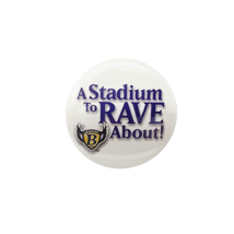 Baltimore Ravens NFL Stadium to Rave About Vintage Logo Button Pin - £9.37 GBP