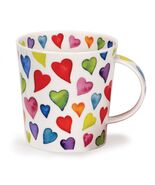 Dunoon Mugs - CAIR Warm HEARTS - 480ml / 16.23oz - 1 x Fine Bone China Mug - $49.75
