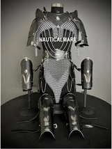 Medieval Cuirass Armor: Steel Chainmail, Lady Cosplay LARP Costume Lady ... - $299.00