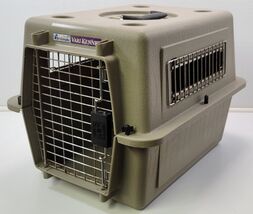 *X) Vari Kennel Plastic Travel Pet Dog Cat 21" Small Crate Carrier - $39.59