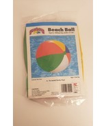 Vintage Splash Club Beach Ball 20 Inch Diameter Rainbow New in Package K... - £39.33 GBP