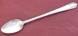 Marathon Silverplate Wallace Thalia Pattern Iced Teaspoon 6.5&quot; Monogramed - £4.72 GBP