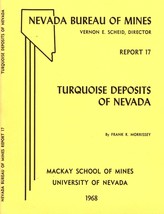 Turquoise Deposits of Nevada by Frank R. Morrissey - £12.76 GBP