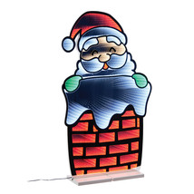 Santa in Chimney Ekkolight 35&quot;H - $160.27