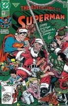 Collectible DC Comic Book Adventures of Superman #487 (1992) - $6.81 CAD