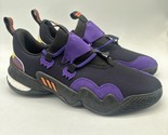 Authenticity Guarantee 
Adidas Trae Young 1 Black Team College Purple GZ... - $119.95
