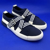 Rocket Dog Women&#39;s Jorra Navy Slip On Casual Sneakers Blue White Size 8 NEW - $22.74