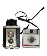 1950s Kodak Brownie Fiesta R4 w/ 1940 Brownie Reflex Synchro Vintage Box... - $37.15