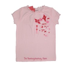  	 NWT Gymboree Valentine's Day Pink Heart Shirt Sz 5 - $11.99