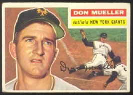 New York Giants Don Mueller 1956 Topps # 241   ! - £7.89 GBP