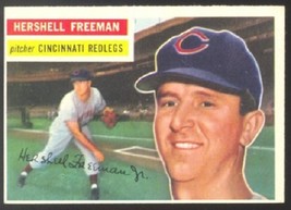 Cincinnati Redlegs Hershell Freeman 1956 Topps # 242   ! - £11.32 GBP