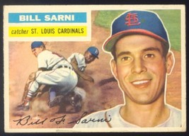 St Louis Cardinals Bill Sarni 1956 Topps # 247   ! - £5.13 GBP