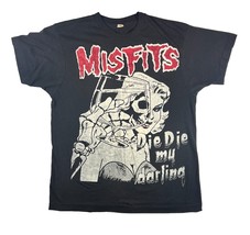 Misfits, Die Die My Darling, 80&#39;s Single Stitch Screen Stars T-Shirt , Large - £497.41 GBP