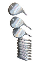 MacGregor Lady XTRA Oversized Full Set 3 - Drivers PW 7 - Irons Steel Shafts New - £147.34 GBP