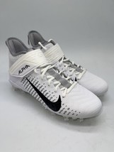 Nike Alpha Menace Pro 2 Mid White Wolf Gray AQ3209-100 Size 13.5 - $79.95