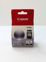 Genuine Canon Pixma 210xl Black Ink Cartridge NEW SEALED BOX 210 XL Authentic  - £19.54 GBP