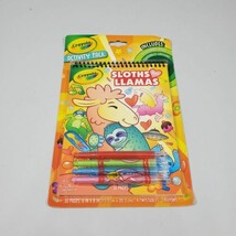 Crayola Activity Pack Sloths Love Llamas 4 Twistable Crayons + 30 Colori... - £7.01 GBP