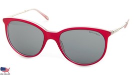 New Tiffany &amp; Co. TF4087-B 8176/3F Cherry Shot Pink /GREY Lens Sunglasses 55mm - £132.75 GBP