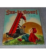 Children&#39;s Tell A Tale Book See It Goes No 2615 1953 - $110.22 MXN